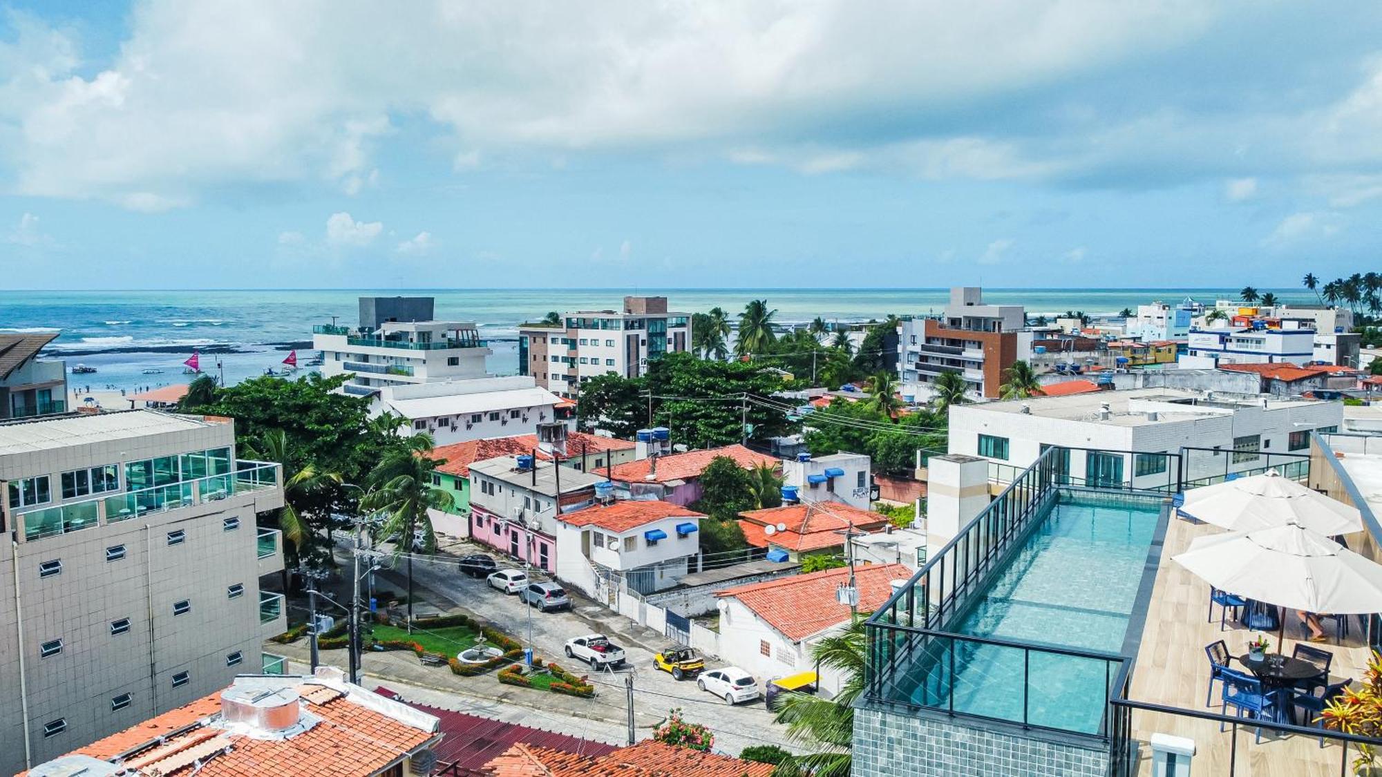 Melhor Localizacao Porto Galinhas 50M Do Mar E Centrinho - Com E Sem Piscina Privativa Family Flats Порту-де-Галиньяш Экстерьер фото